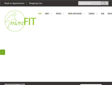 Tablet Screenshot of morefitct.com